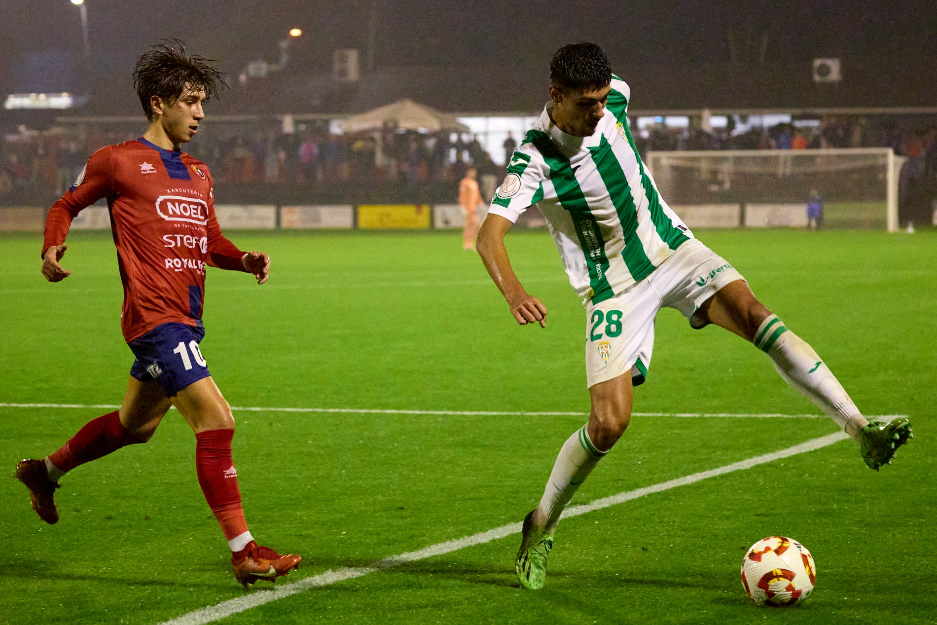 Las imágenes de la sorprendente eliminación copera del Córdoba CF en Olot