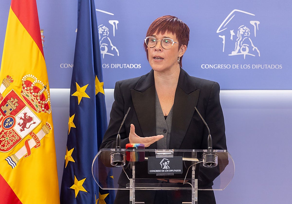 La portavoz de Compromís en el Congreso de los Diputados, Águeda Micó