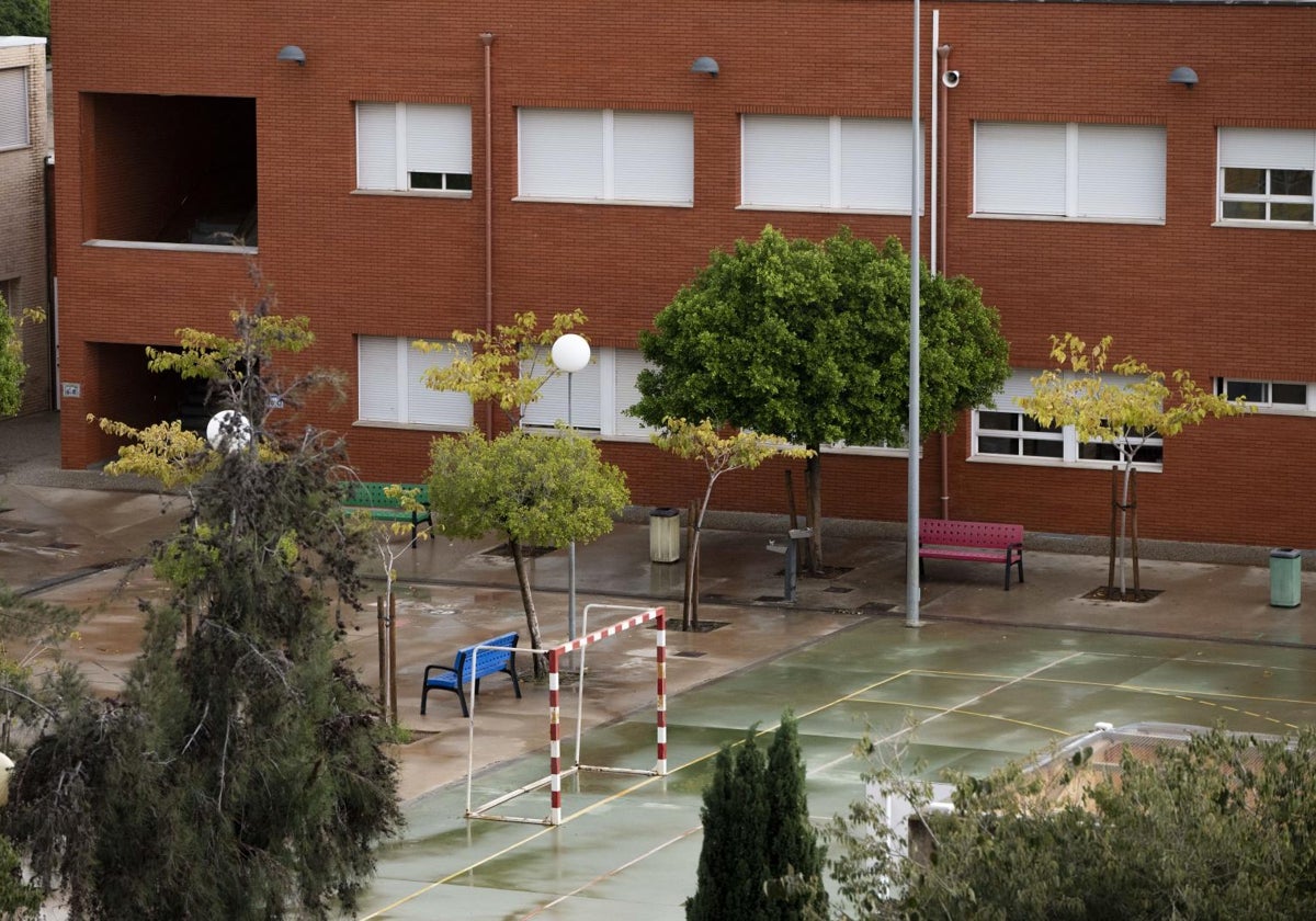 Un centro educativo cerrado este jueves debido a la DANA