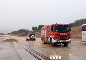 Protección Civil pide evitar desplazamientos innecesarios por las fuertes lluvias en el sur de Cataluña