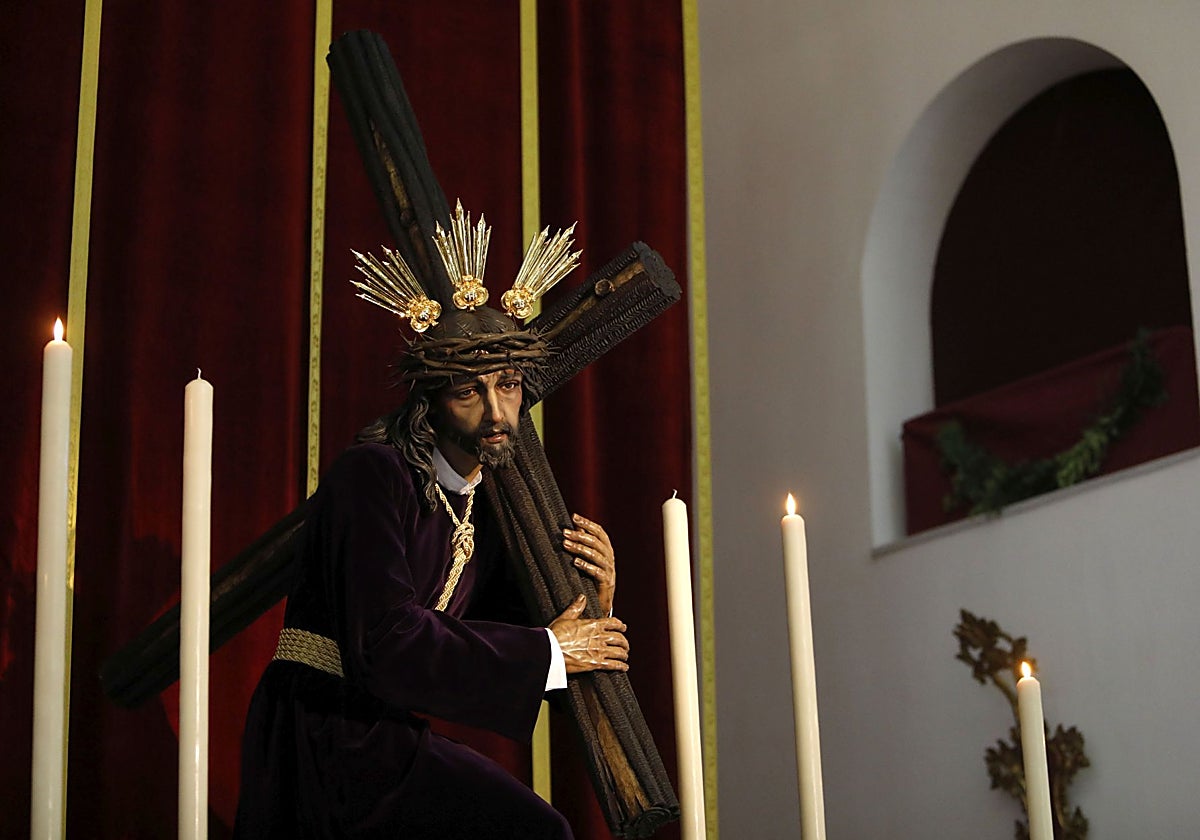 Nuestro Padre Jesús de la Victoria en sus Tres Caídas, el día de su bendición, en 2019