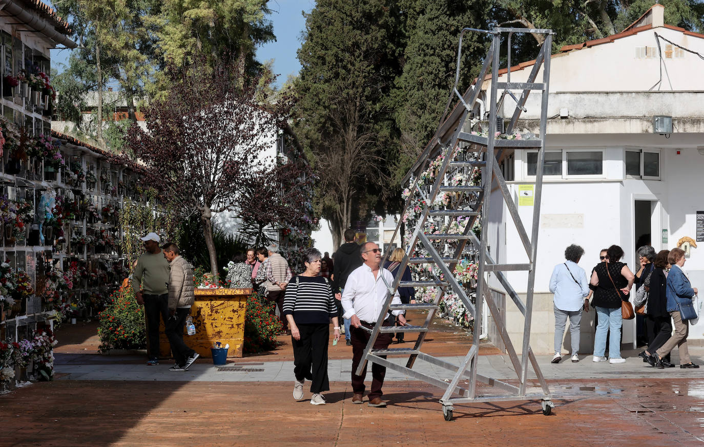 El eterno recuerdo a los difuntos en Córdoba el Día de Todos los Santos, en imágenes