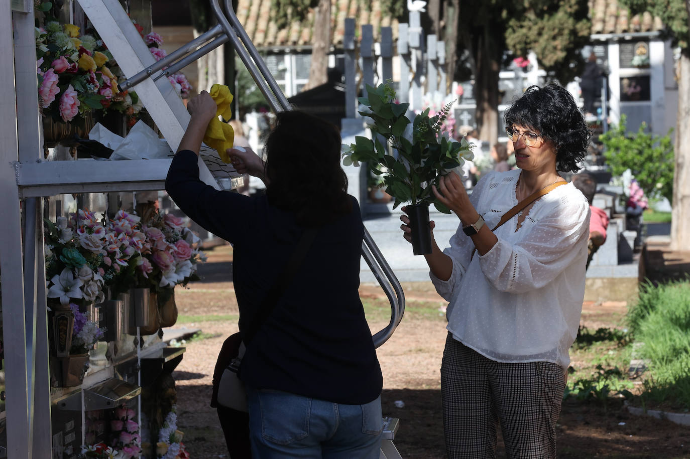 El eterno recuerdo a los difuntos en Córdoba el Día de Todos los Santos, en imágenes