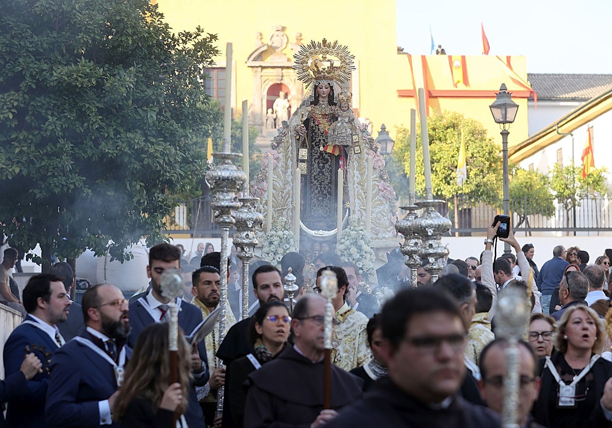 Horario e Itinerario Rosario vespertino del Carmen de San Cayetano. Córdoba 01 de Noviembre del 2025
