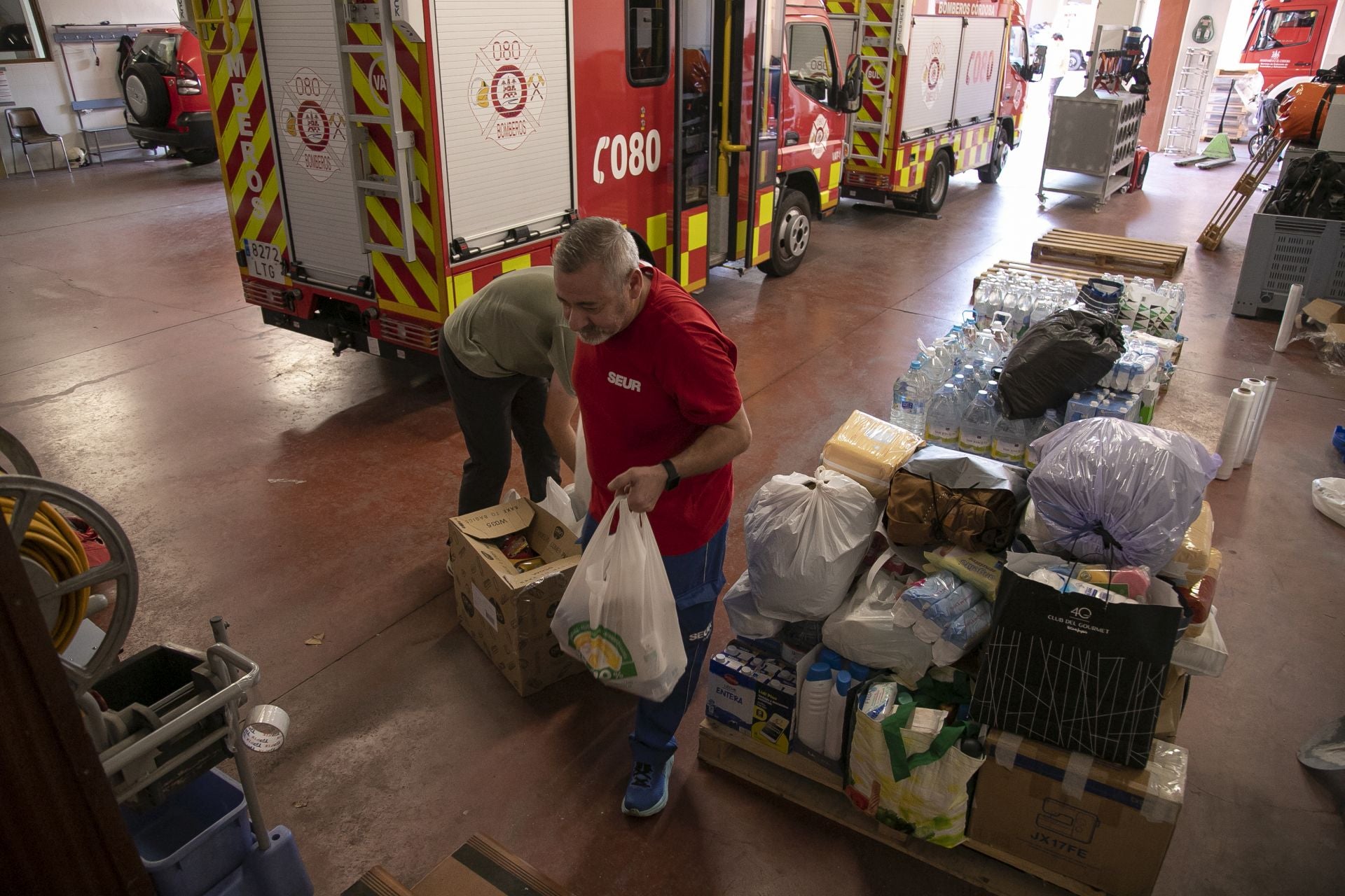 Las donaciones de los cordobeses a los damnificados de la DANA en Valencia, en imágenes