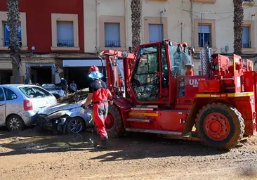 Raquel, la embarazada de siete meses rescatada por sus vecinos: «No podían conmigo con la cuerda»