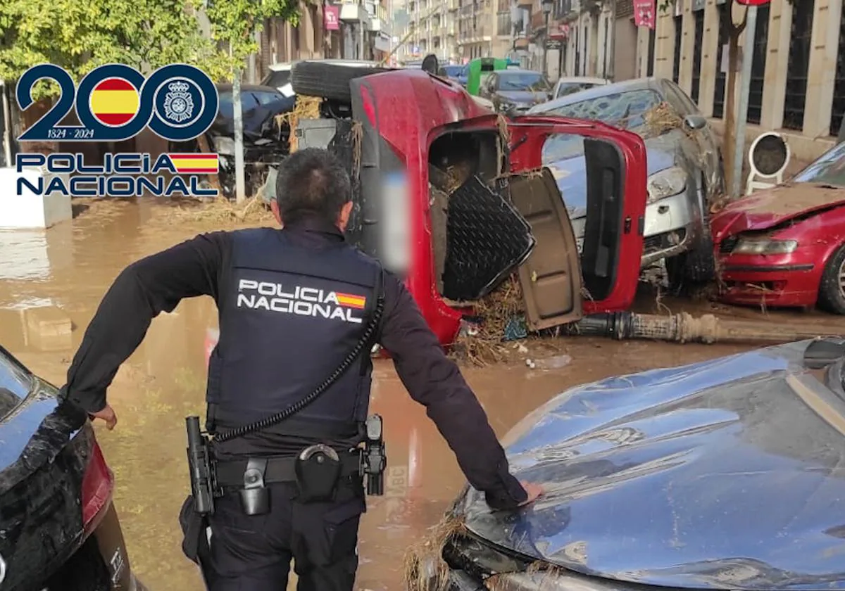 La Policía Nacional actúa en Algemesí