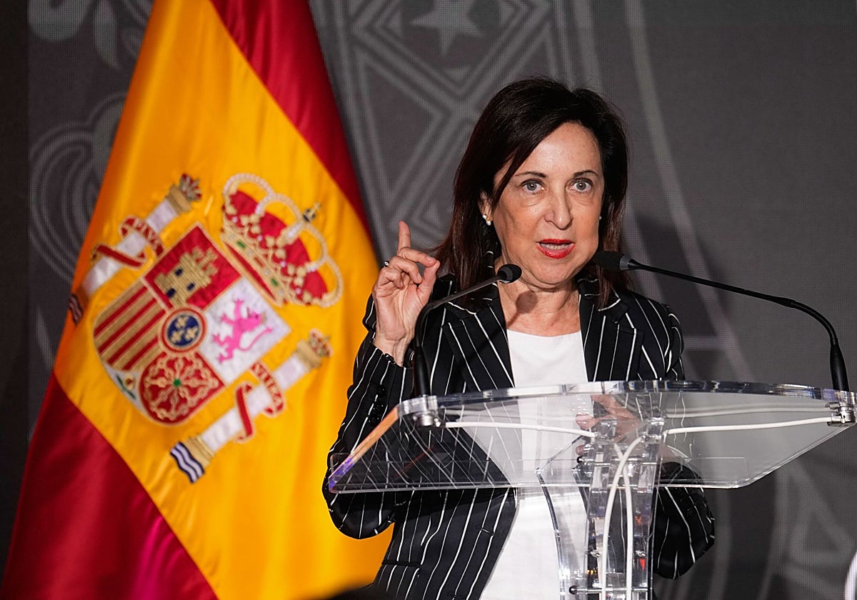 La ministra de Defensa, Margarita Robles