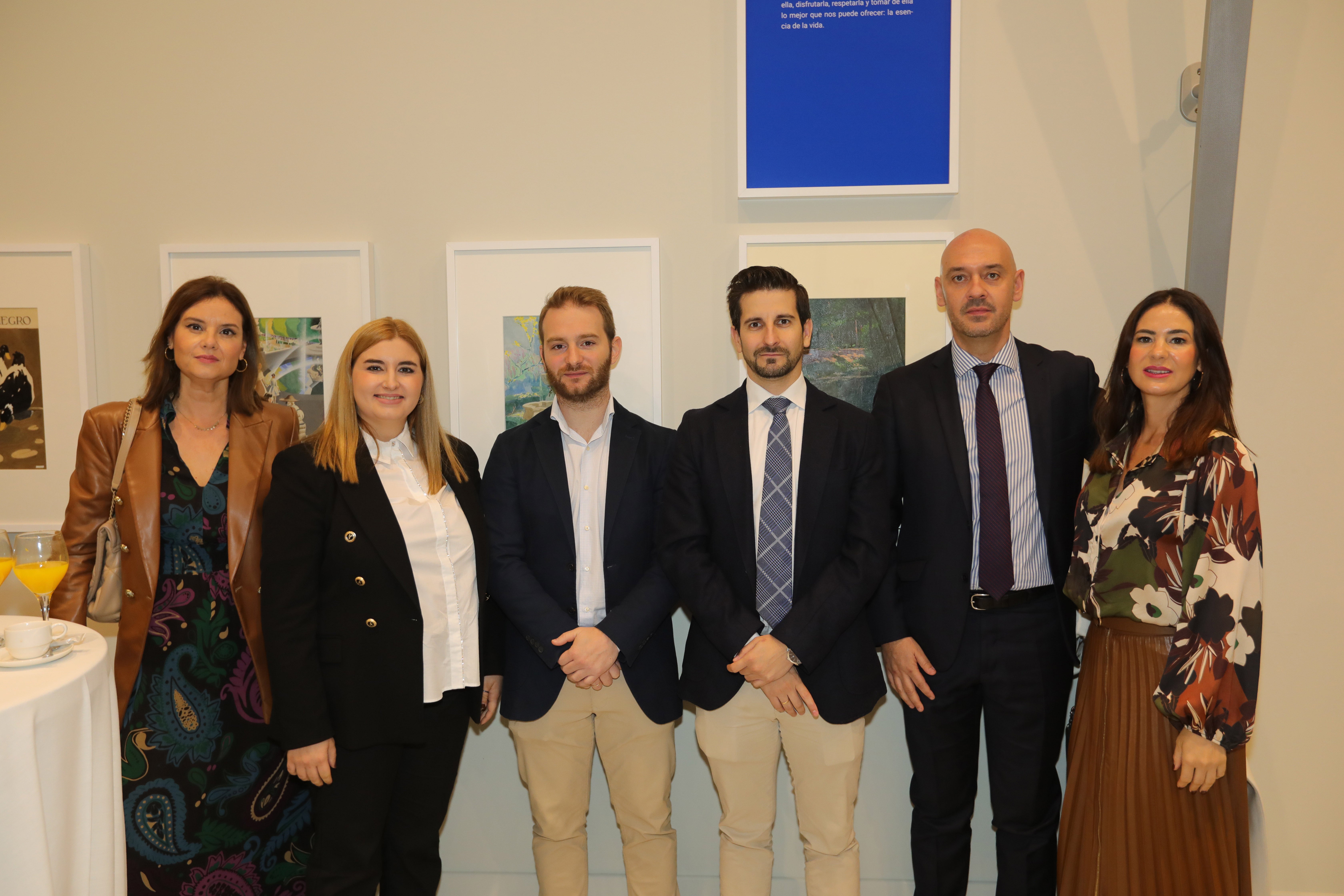 Pilar Calmaestra, María Cuadros Ruiz, Federico Pulido, Pedro Fernández, Federico Diaz y Quety Quirós