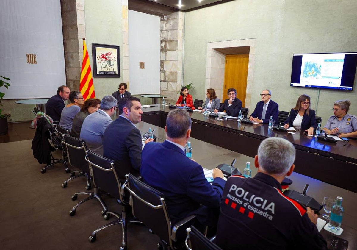 Comité de seguimiento por la DANA en Cataluña