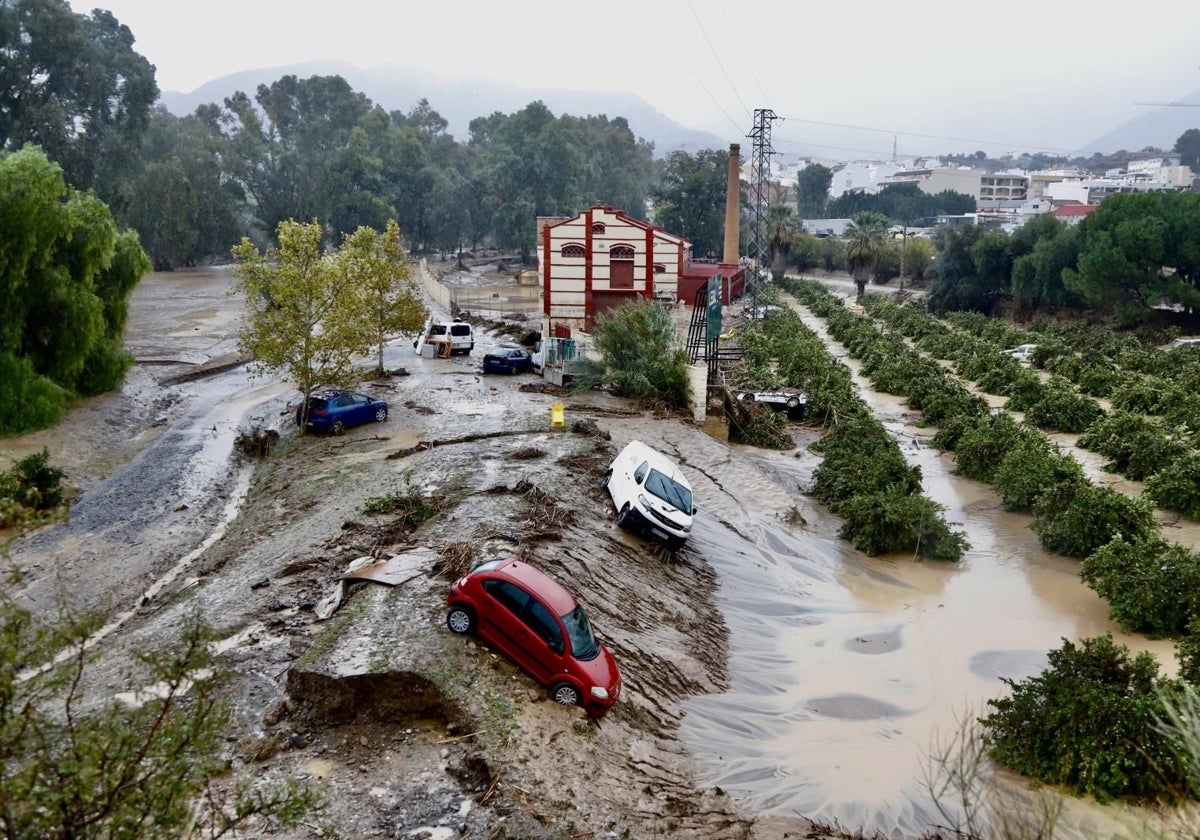 Los estragos de la DANA en la provincia de Málaga