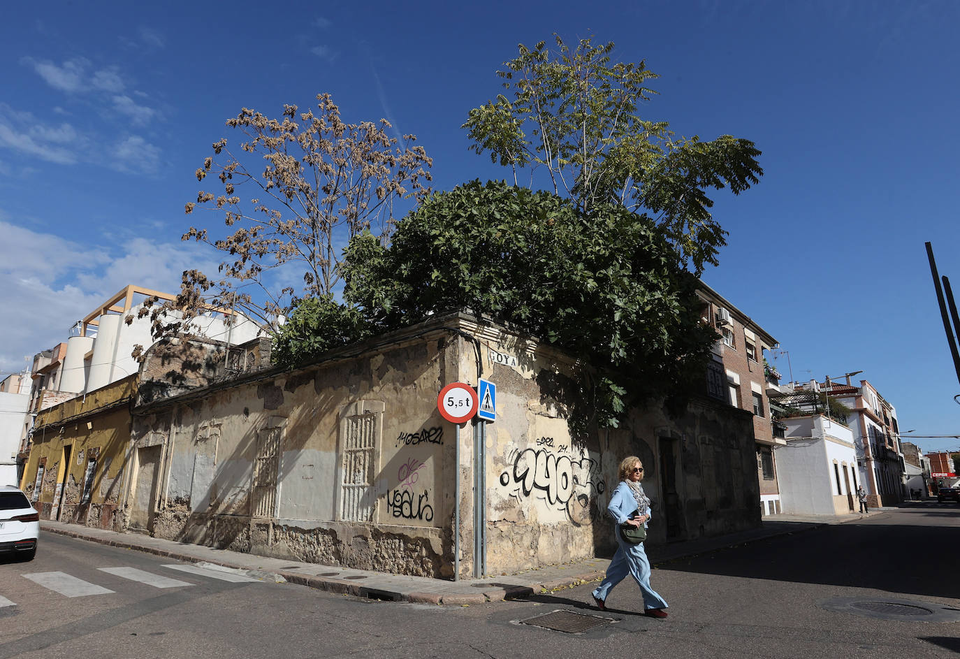 El deterioro del barrio de la Huerta de la Reina de Córdoba, en imágenes