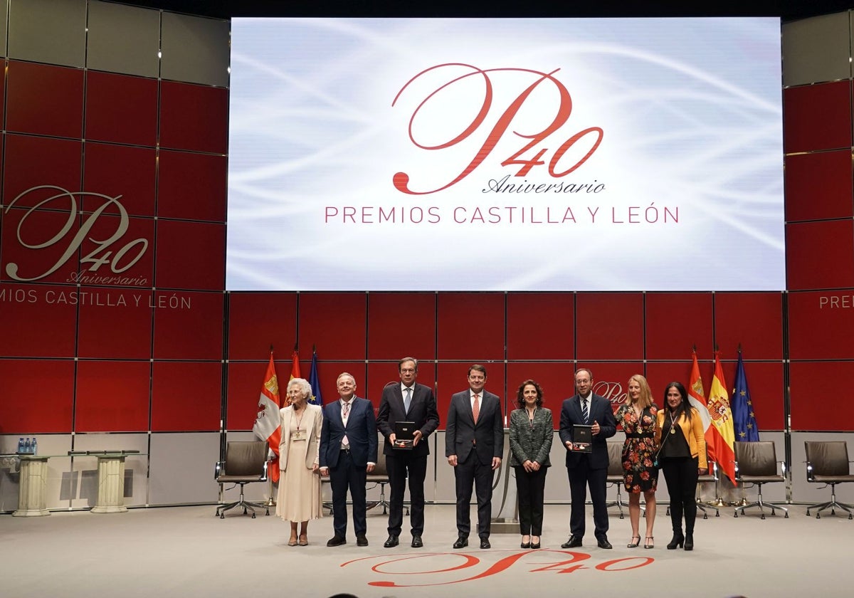 Entrega de los Premios Castilla y León, en su última edición