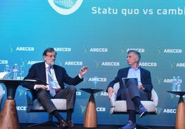 Mariano Rajoy en un foro empresarial en Buenos Aires: «Podemos, lo único que ha aportado, es bronca»