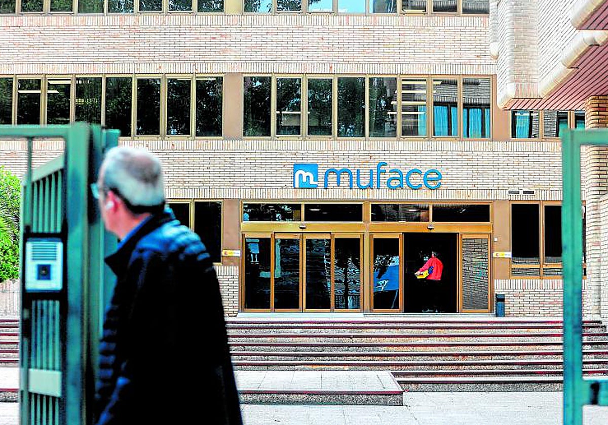 Imagen de la sede central de Muface