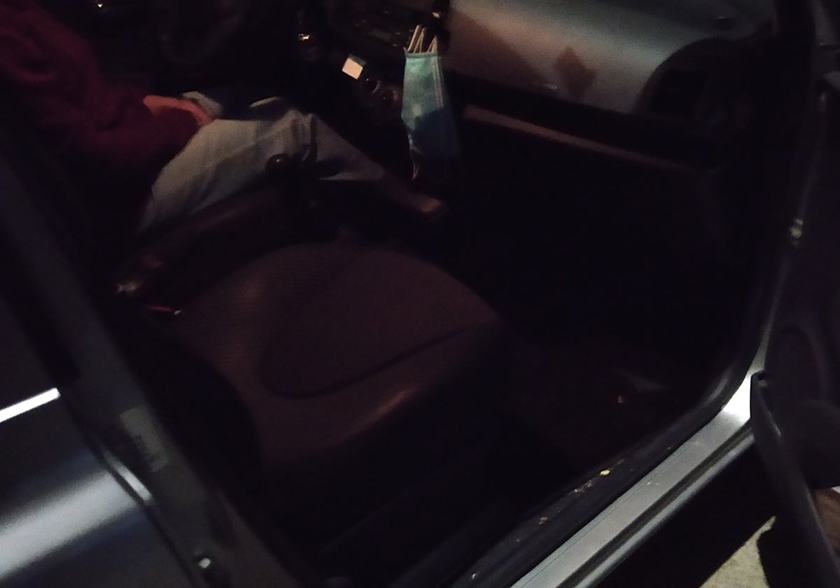 El bolso de Mari Paz estaba en el asiento del copiloto