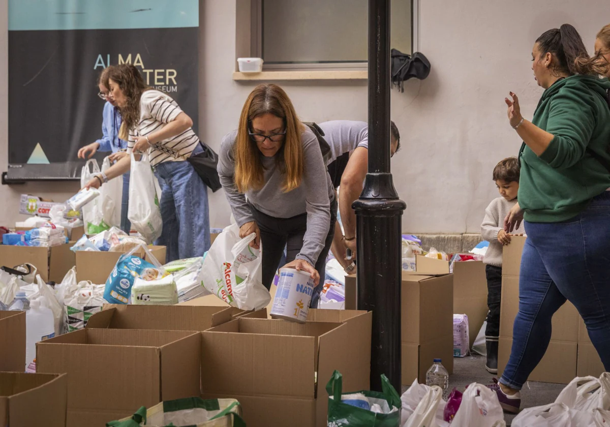 Dónde llevar comida, agua y ropa para los afectados por la Dana en País Vasco