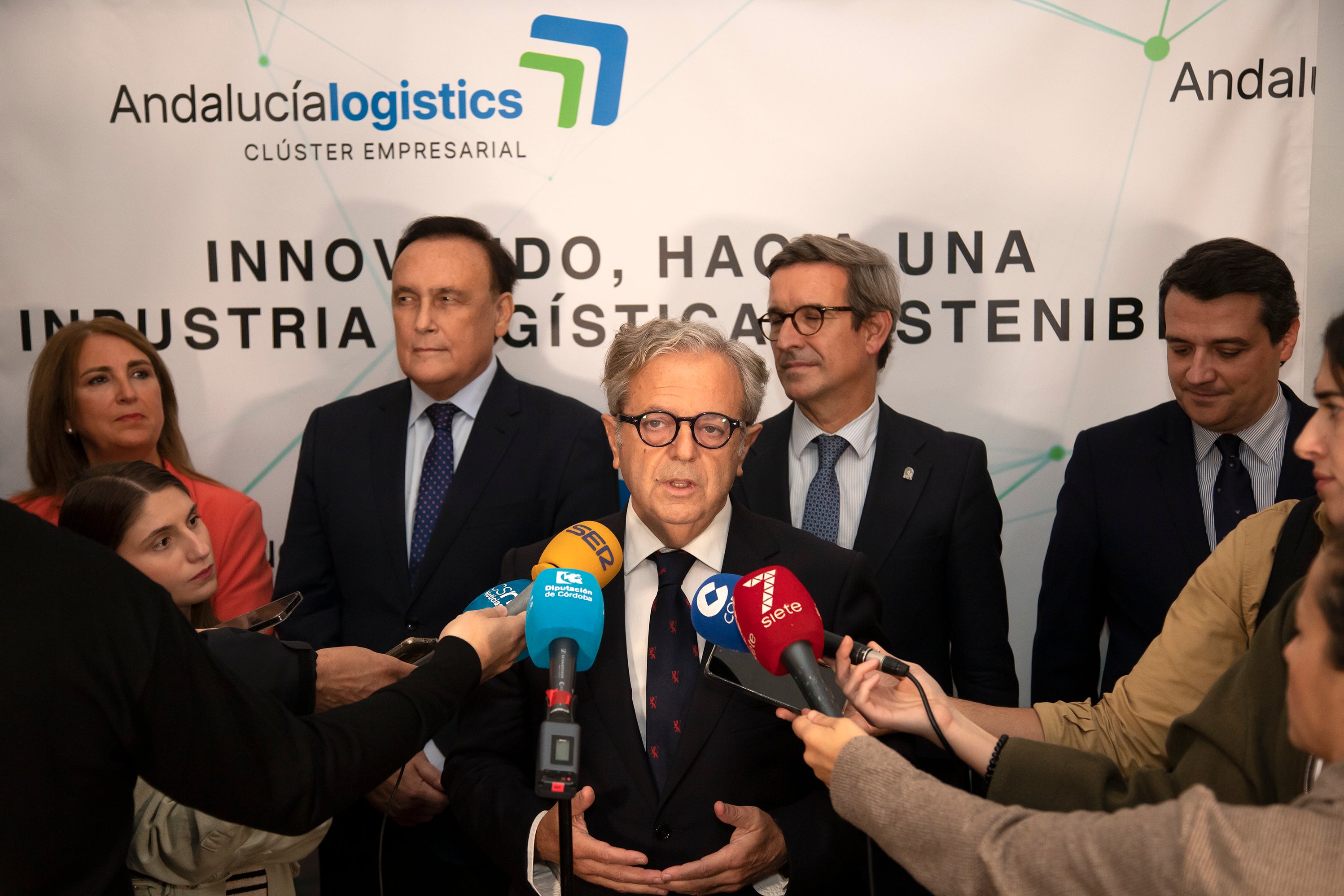 La puesta de largo del clúster logístico de Andalucía en Córdoba, en imágenes