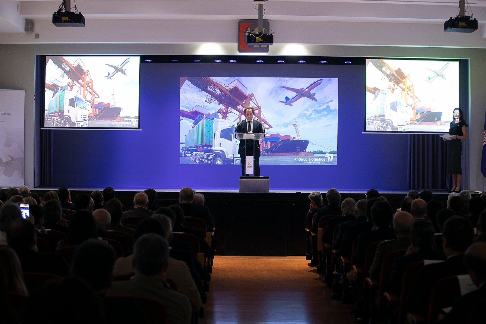 La puesta de largo del clúster logístico de Andalucía en Córdoba, en imágenes