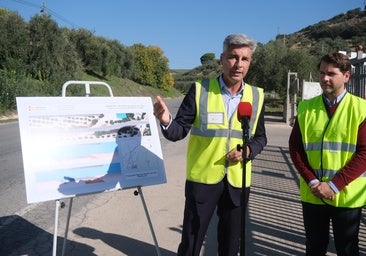 La carretera entre el barrio de Belén y la Vía Verde ganará un sendero para peatones