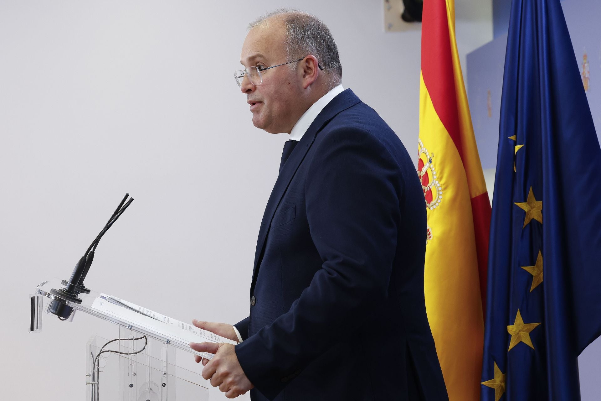 El portavoz del PP en el Congreso de los Diputados, Miguel Tellado