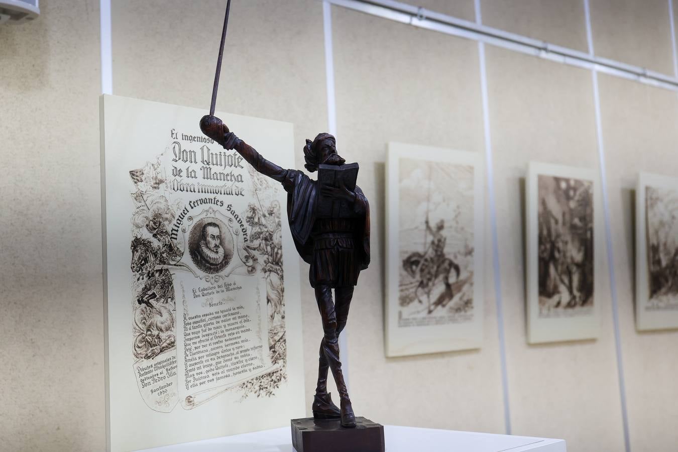 La exposición &#039;Cervantes. Un viaje de Castro al Parnaso&#039;, en imágenes