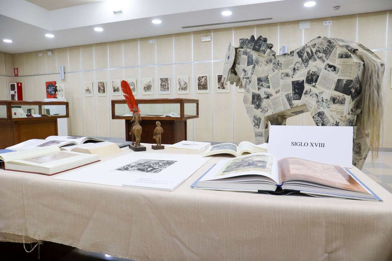 La exposición &#039;Cervantes. Un viaje de Castro al Parnaso&#039;, en imágenes