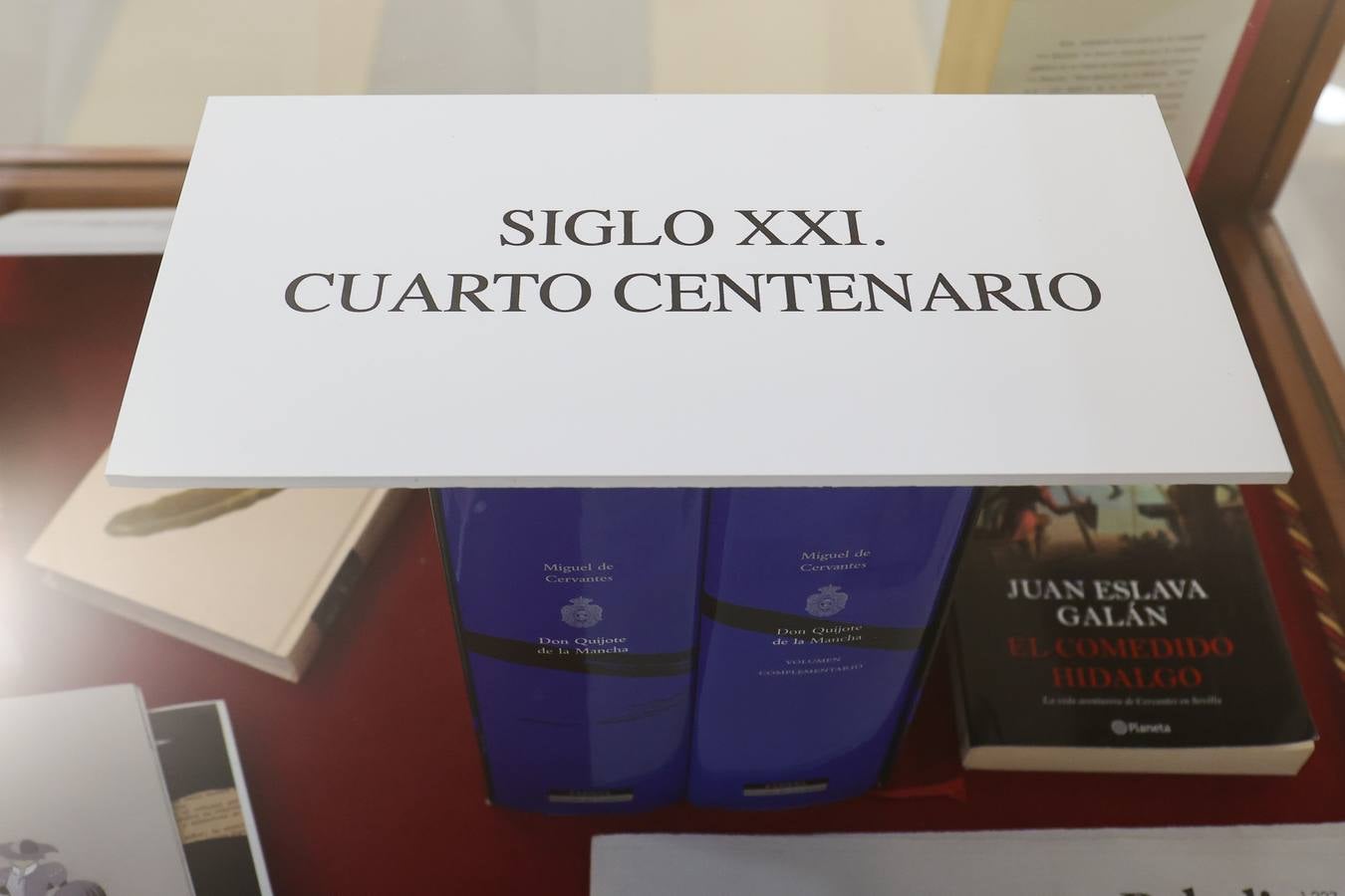 La exposición &#039;Cervantes. Un viaje de Castro al Parnaso&#039;, en imágenes