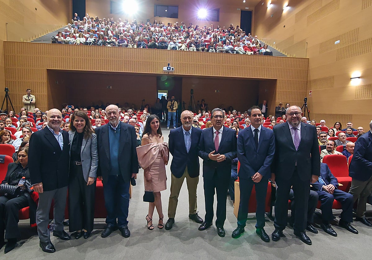 Foto inaugural de las jornadas cervantinas en Castro del Río