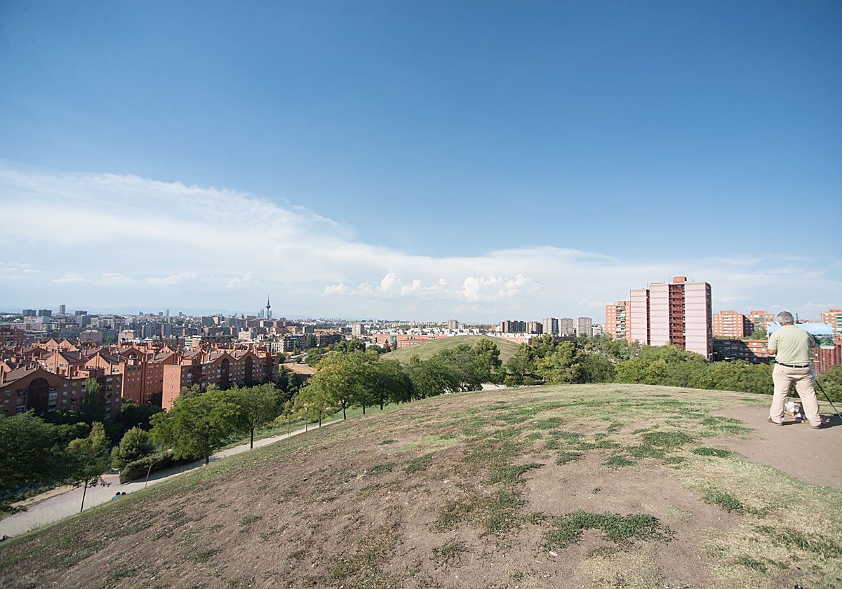 El parque de 'las siete tetas', en Puente de Vallecas