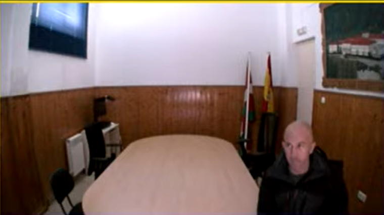 El ezxjefe de ETA José Antonio Guridi Lasa, testificando desde la cárcel