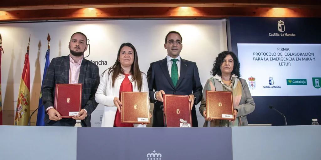 Globalcaja dona 250.000 euros que llegarán directamente a las familias de Letur y Mira