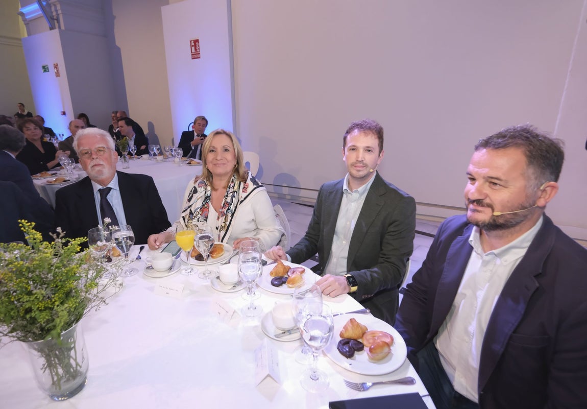 Ricardo Serra, Consolación Vera, Jorge Martínez y Manuel Pérez