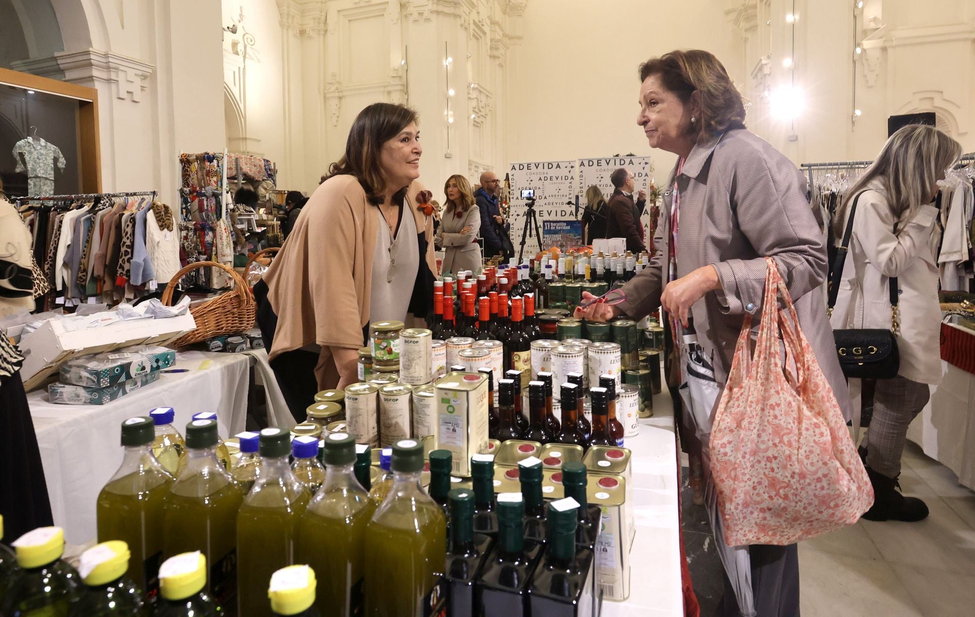 La inauguración del XV Baratillo de Adevida en Córdoba, en imágenes