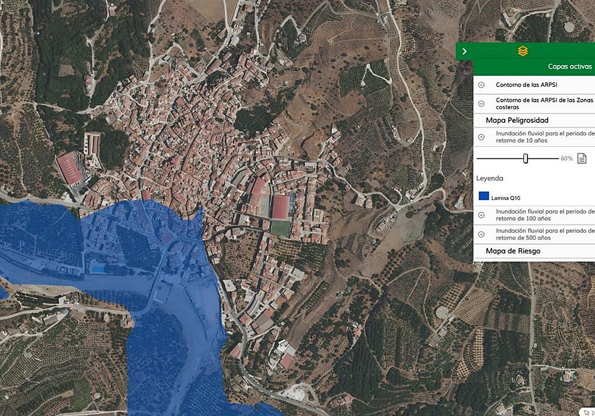 Alarma en Benamargosa: se desborda el río y provoca las primeras  inundaciones
