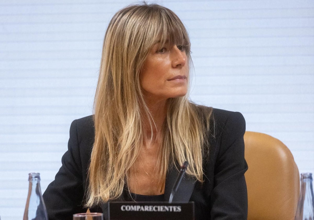 La esposa del presidente del Gobierno, Begoña Gómez, en la comisión de investigación