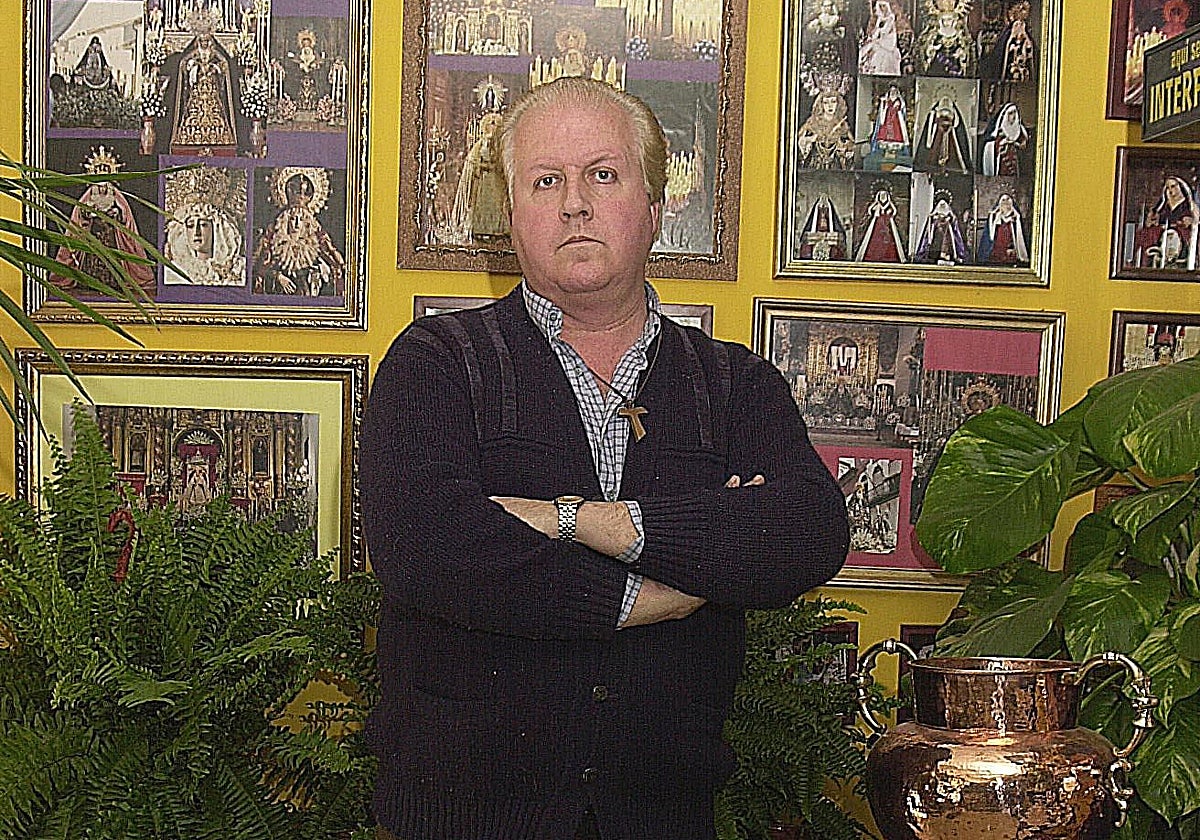 Plácido Pérez, fotografiado en Puente Genil