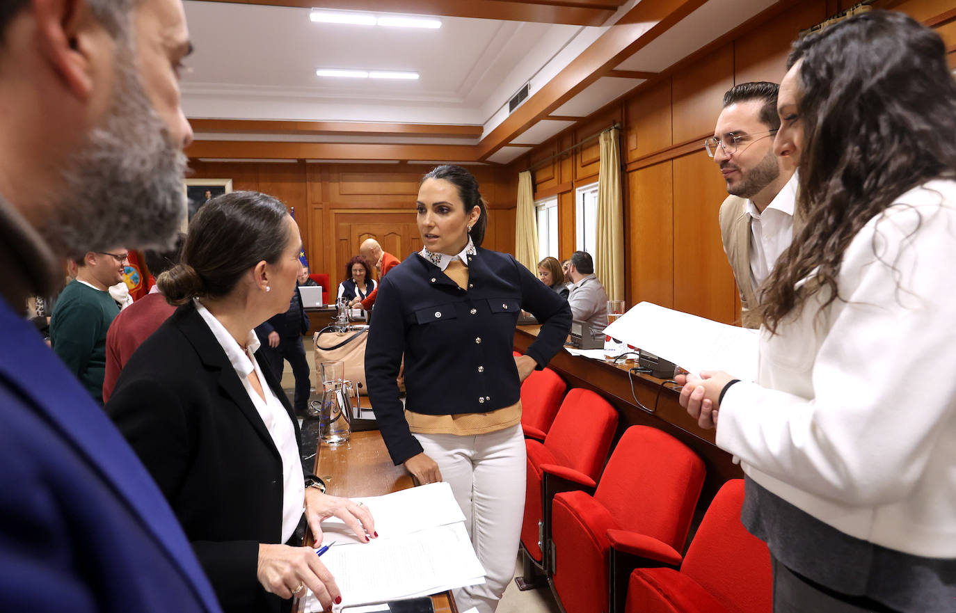 El tenso Pleno del Ayuntamiento de Córdoba que se ha suspendido, en imágenes