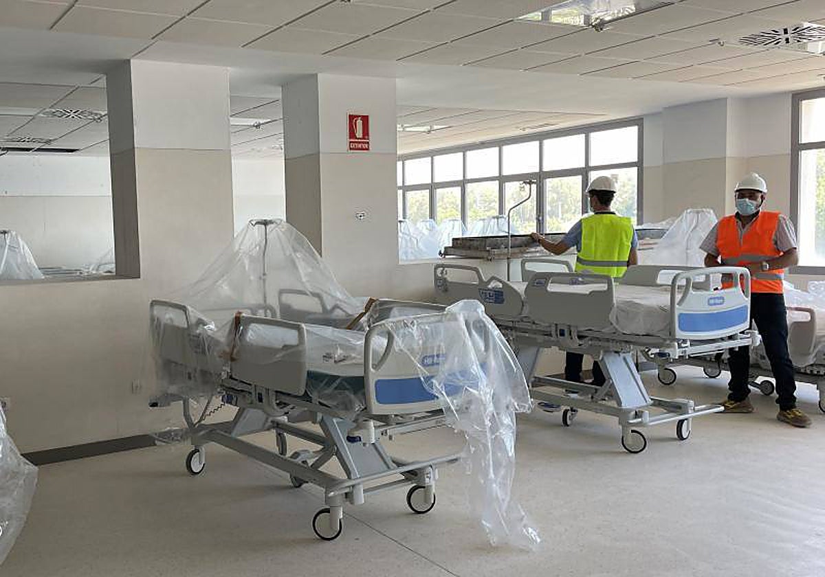 Obras en centros hospitalarios