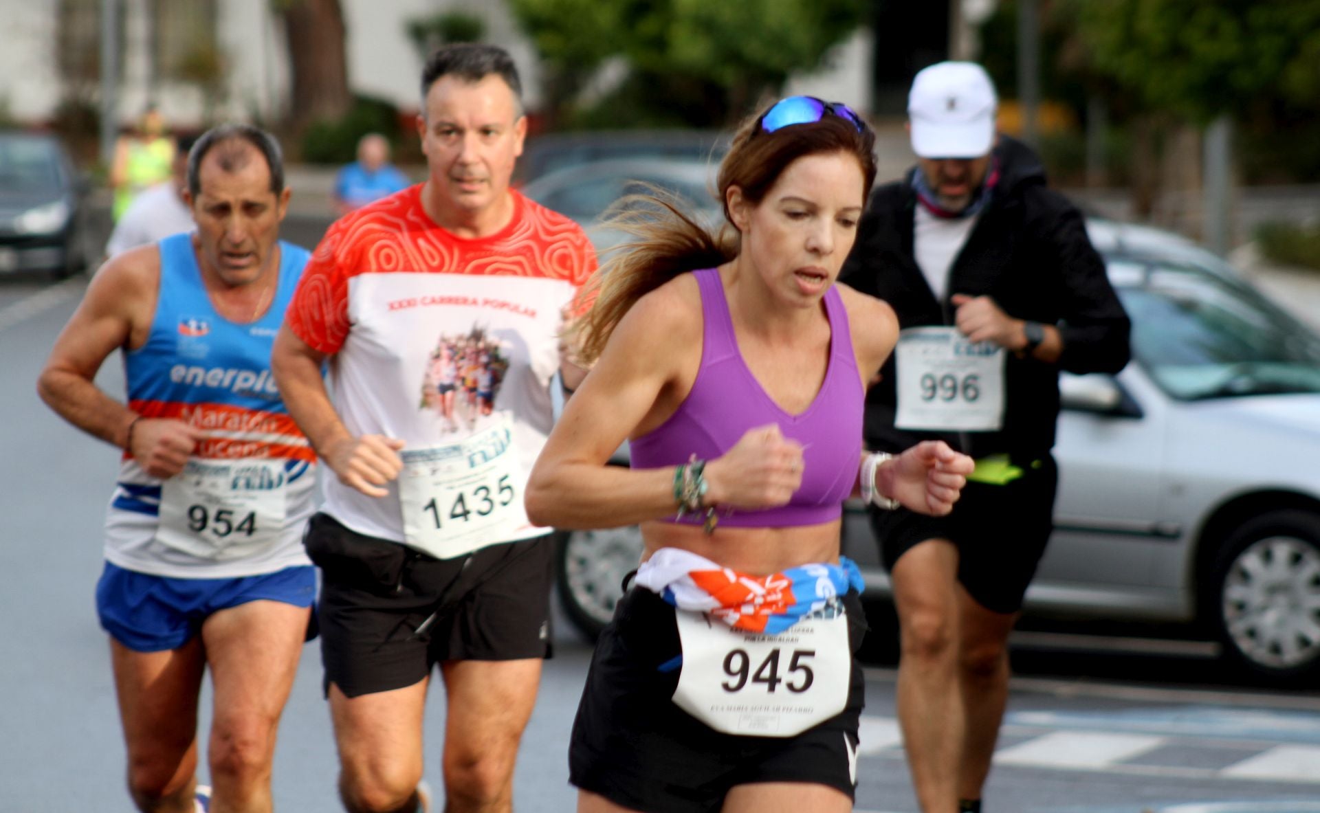 La carrera popular Ciudad de Lucena por la Igualdad, en imágenes