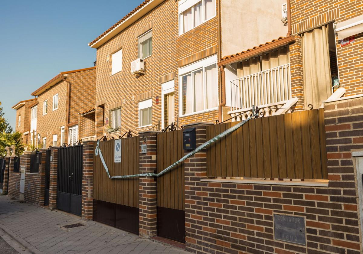 Vivienda de Pantoja (Toledo) donde se encontraron los cuerpos