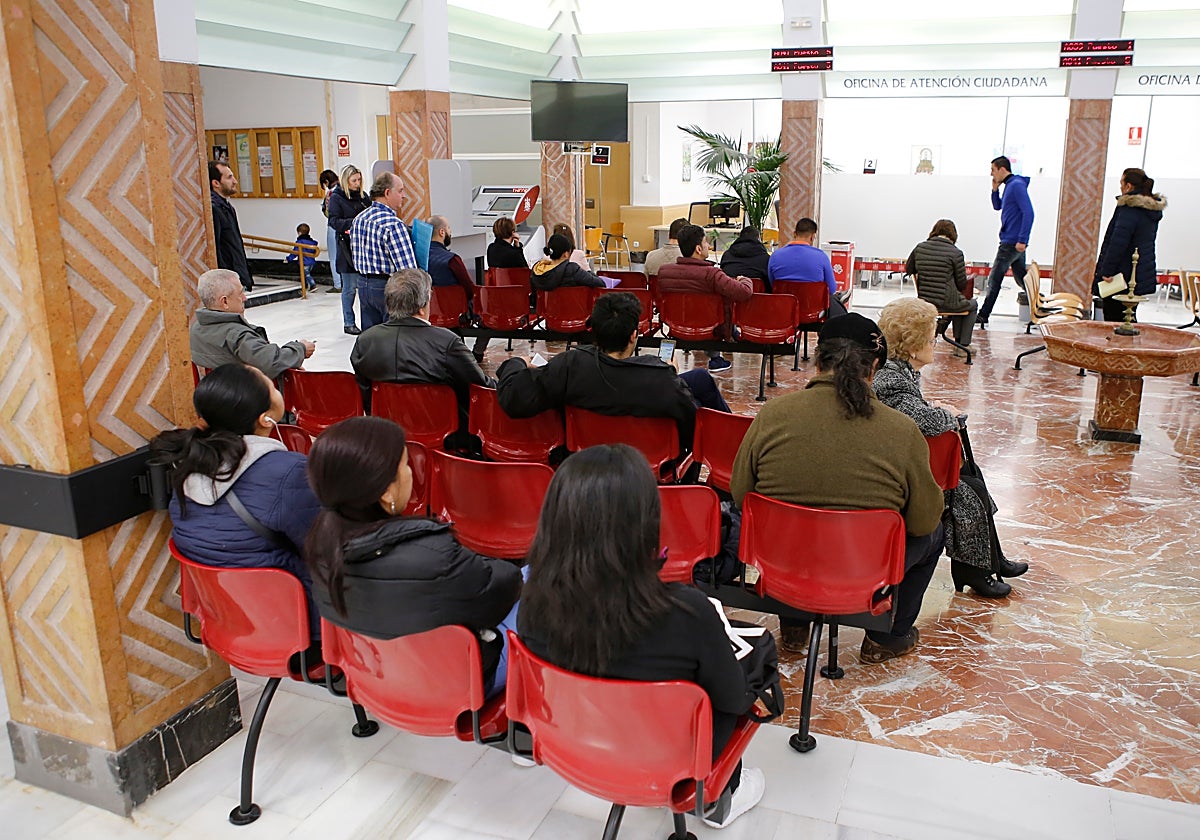 Oficina de atención ciudadana del Ayuntamiento de Córdoba