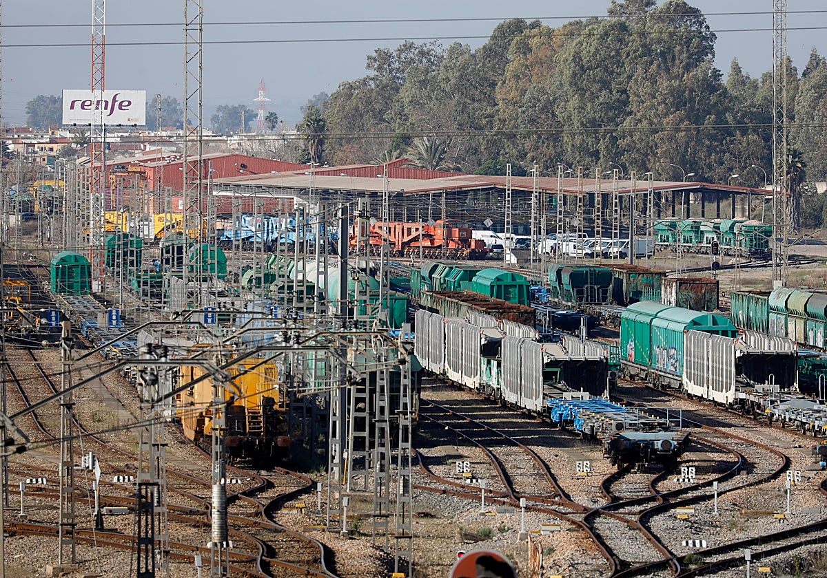 Estación de mercancías de El Higuerón en Córdoba