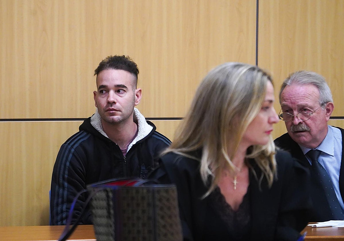 David 'El Tuvi', este martes en la primera jornada del juicio en Valencia como acusado del asesinato y violación de la joven Wafaa