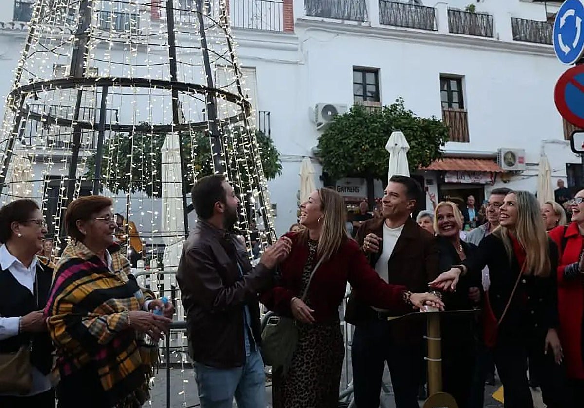 La inauguración de las luces navideñas tuvo lugar el jueves 14 de noviembre