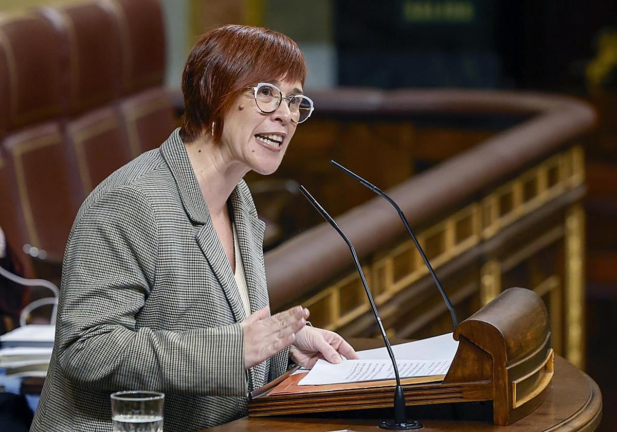 La portavoz adjunta de Sumar en el Congreso y dirigente de Compromís, Águeda Micó