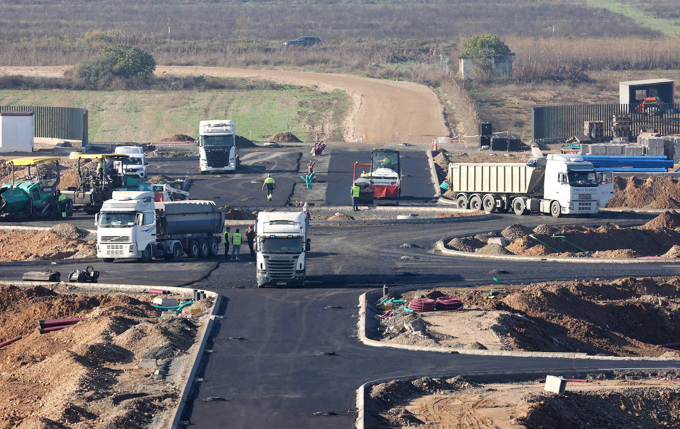 La obra de la Base Logística del Ejército de Tierra en Córdoba, en imágenes