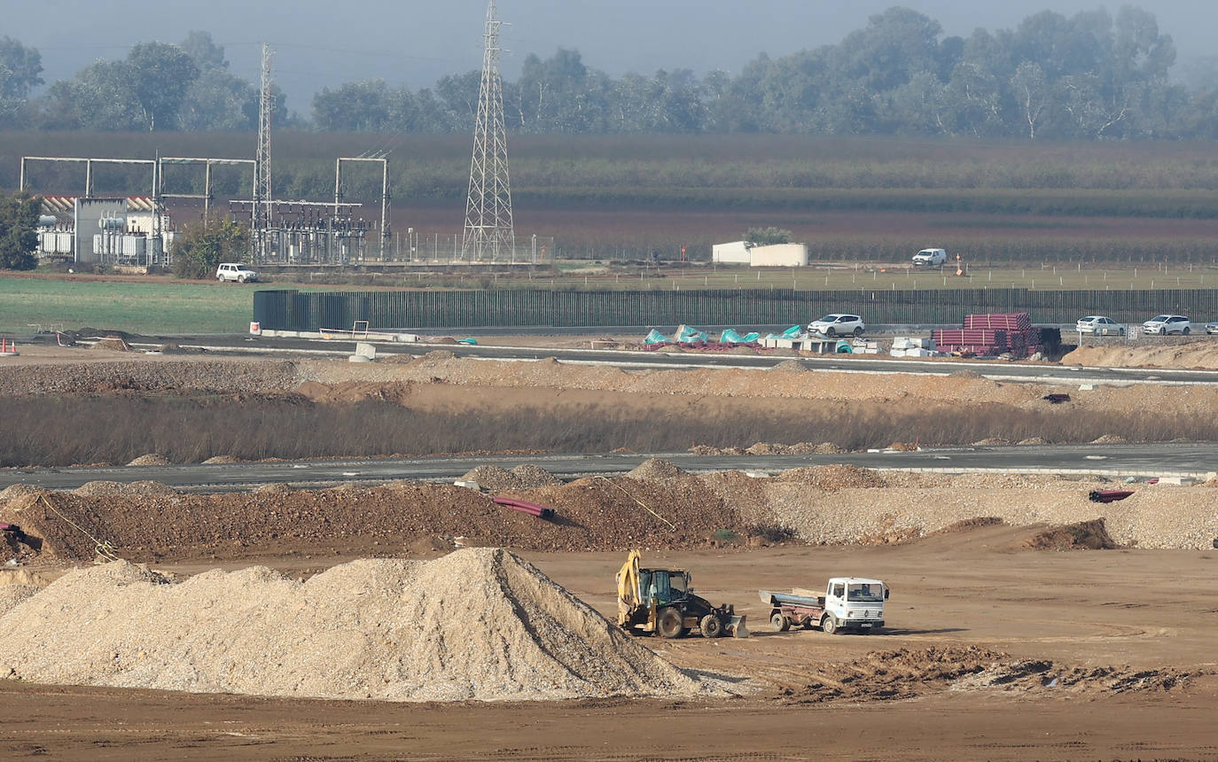 La obra de la Base Logística del Ejército de Tierra en Córdoba, en imágenes