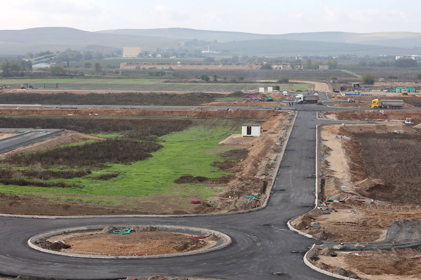 La obra de la Base Logística del Ejército de Tierra en Córdoba, en imágenes