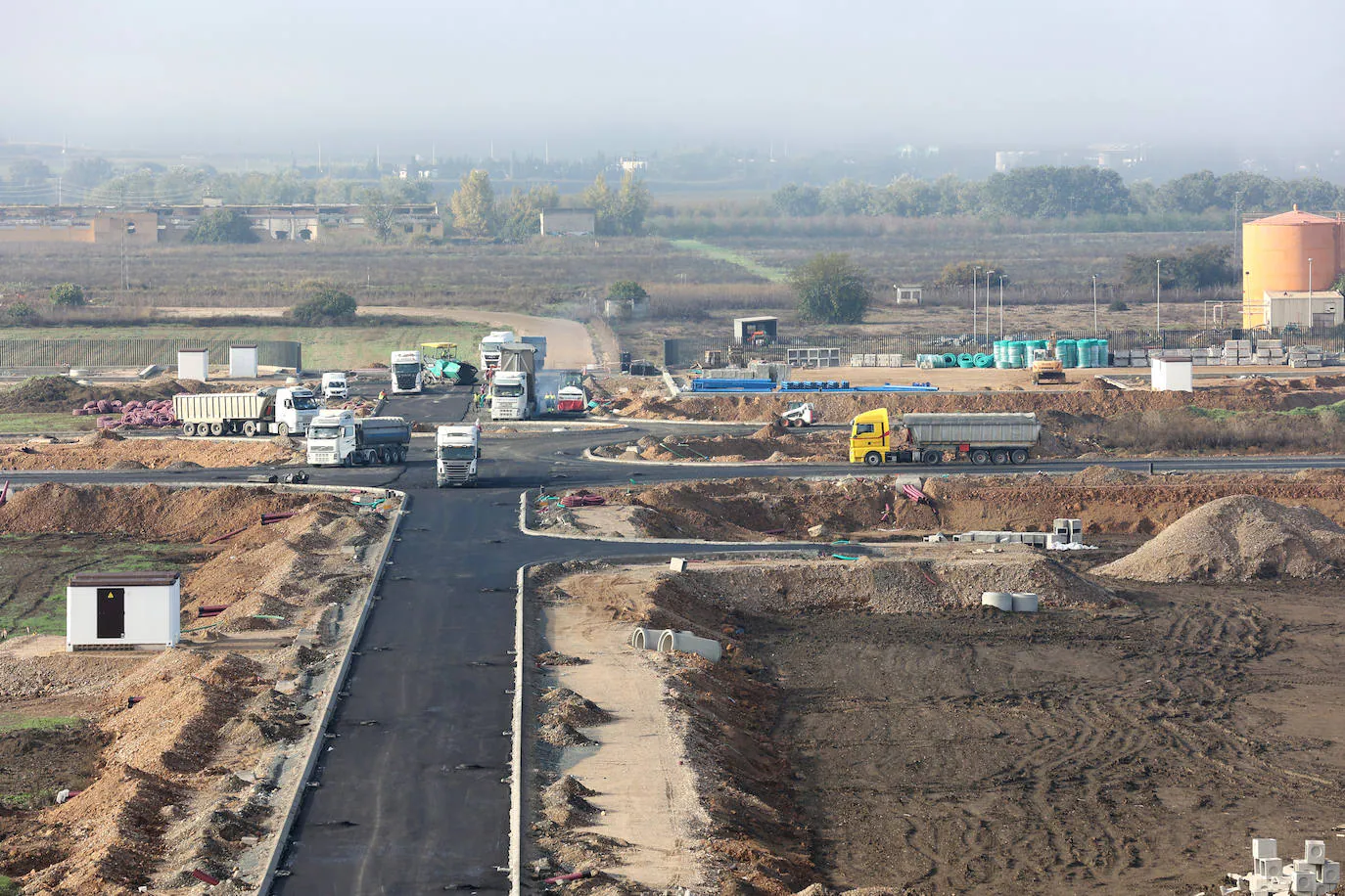 La obra de la Base Logística del Ejército de Tierra en Córdoba, en imágenes